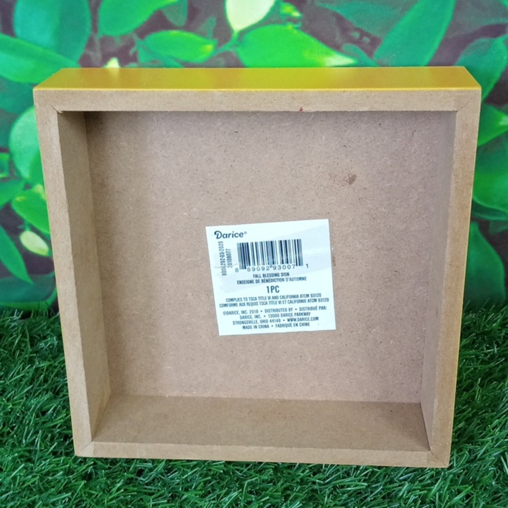 🍂 Darice Fall Gather Box Table Sign - Picture 4 of 5